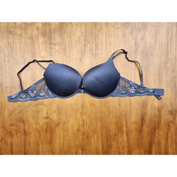 Smart and Sexy Bra SA276 Size 36C Padded Maximum Cleavage Lace Lined Push-Up - Picture 4 of 5